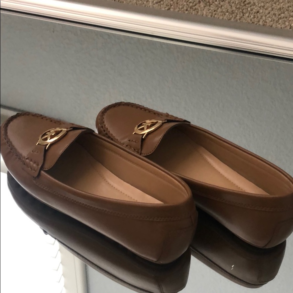 Michael Kors Women's Brown Loafers/Moccasins - Picture 2 of 5